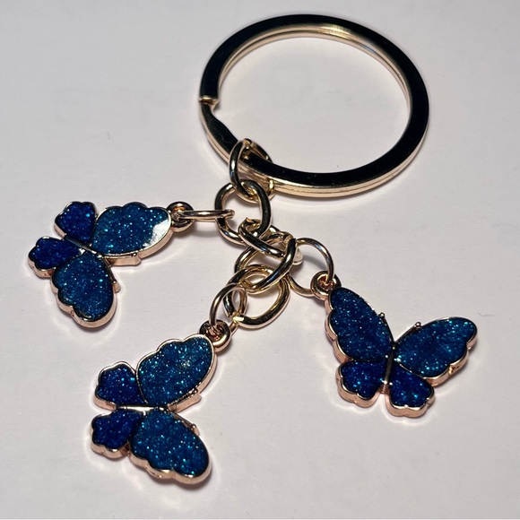 Butterfly Bag Charm Keychain - Picture 4 of 5